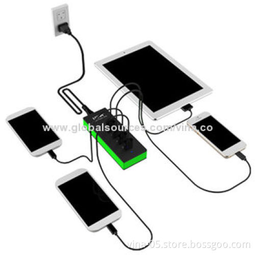 USB Charging Strip with 100 - 240V, 50/60Hz Input Range